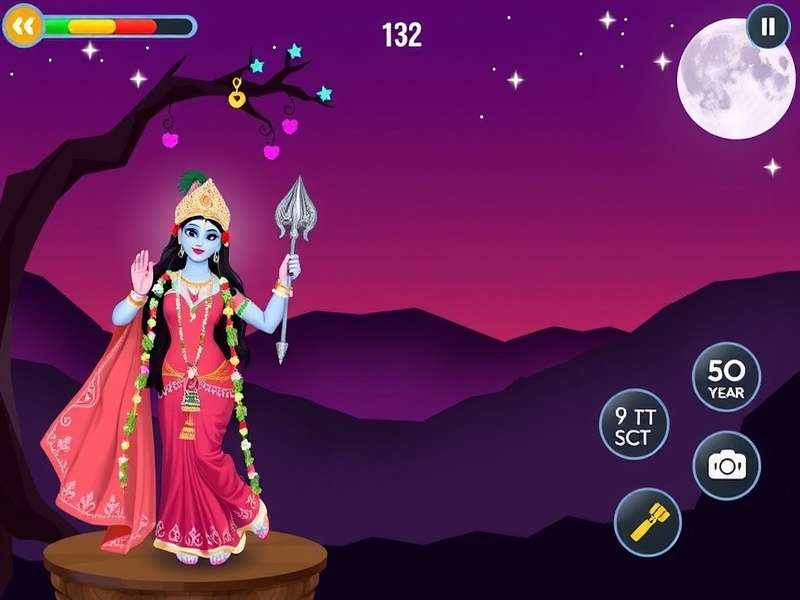 Radha Krishna Eternal Embrace Game Screenshot